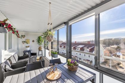Balkong eller utsiktsbild