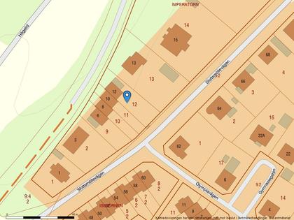 Illustrerad karta över fastigheten eller området