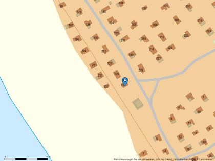 Illustrerad karta över fastigheten eller området