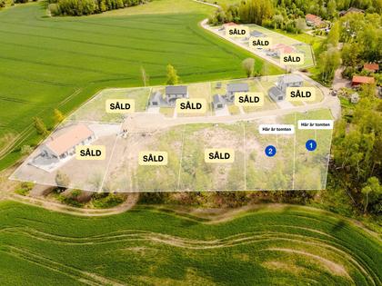 Illustrerad karta över fastigheten eller området