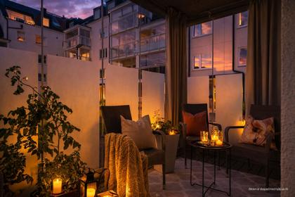 Balkong eller utsiktsbild