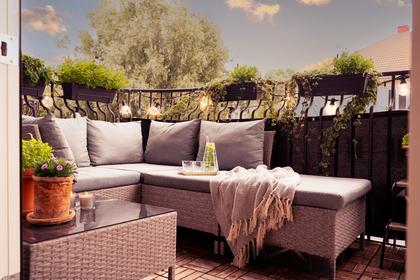 Balkong eller utsiktsbild