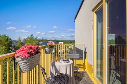 Balkong eller utsiktsbild