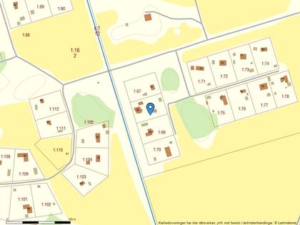 Illustrerad karta över fastigheten eller området