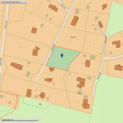 Illustrerad karta över fastigheten eller området