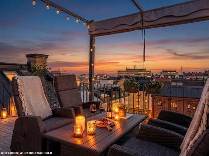 Balkong eller utsiktsbild