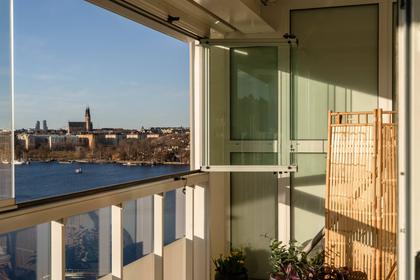 Balkong eller utsiktsbild