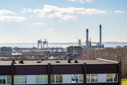 Balkong eller utsiktsbild