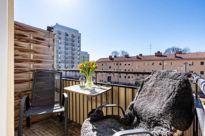 Balkong eller utsiktsbild