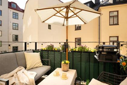 Balkong eller utsiktsbild