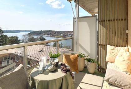 Balkong eller utsiktsbild