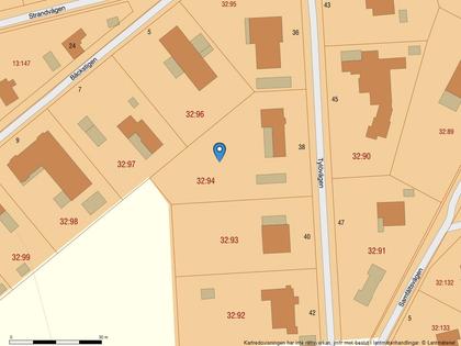 Illustrerad karta över fastigheten eller området