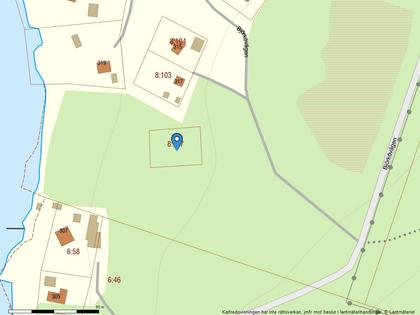 Illustrerad karta över fastigheten eller området