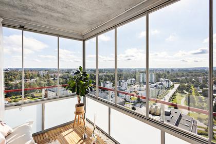 Balkong eller utsiktsbild