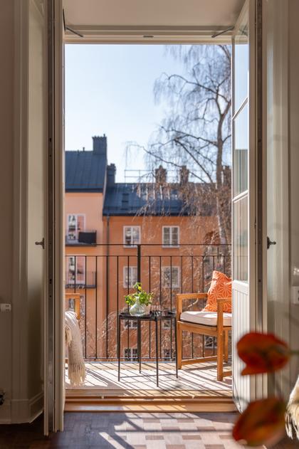 Balkong eller utsiktsbild