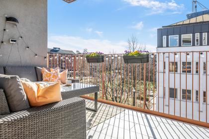 Balkong eller utsiktsbild