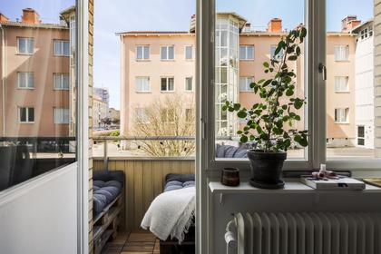 Balkong eller utsiktsbild