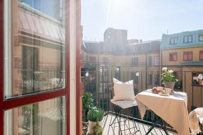 Balkong eller utsiktsbild