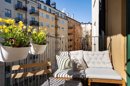 Balkong eller utsiktsbild