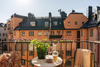 Balkong eller utsiktsbild