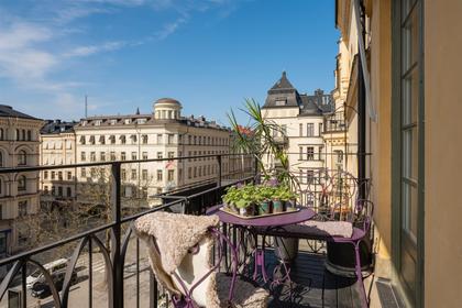 Balkong eller utsiktsbild