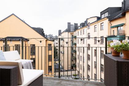 Balkong eller utsiktsbild