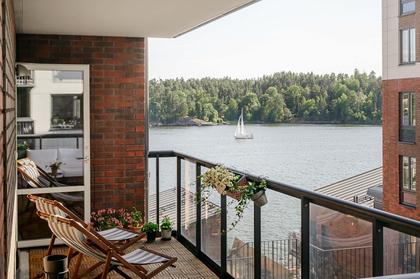 Balkong eller utsiktsbild