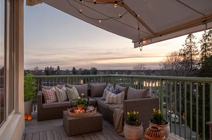 Balkong eller utsiktsbild