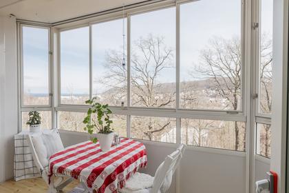 Balkong eller utsiktsbild