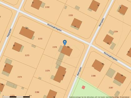 Illustrerad karta över fastigheten eller området