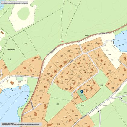 Illustrerad karta över fastigheten eller området