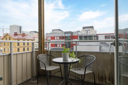 Balkong eller utsiktsbild