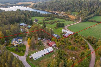 Illustrerad karta över fastigheten eller området