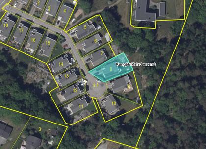 Illustrerad karta över fastigheten eller området