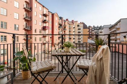 Balkong eller utsiktsbild