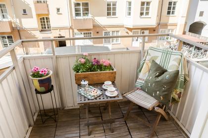 Balkong eller utsiktsbild