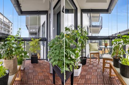 Balkong eller utsiktsbild