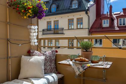 Balkong eller utsiktsbild