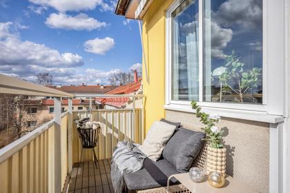 Balkong eller utsiktsbild