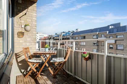 Balkong eller utsiktsbild