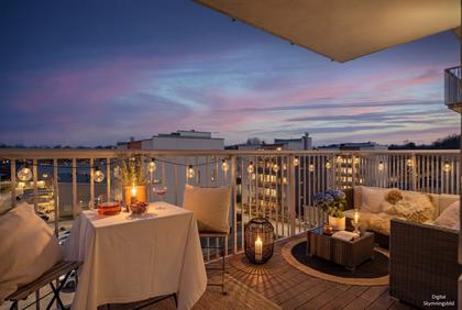 Balkong eller utsiktsbild