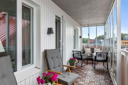 Balkong eller utsiktsbild