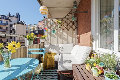 Balkong eller utsiktsbild