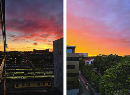 Balkong eller utsiktsbild