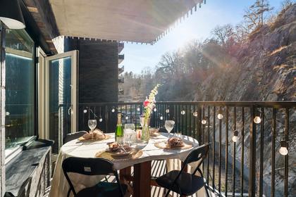 Balkong eller utsiktsbild