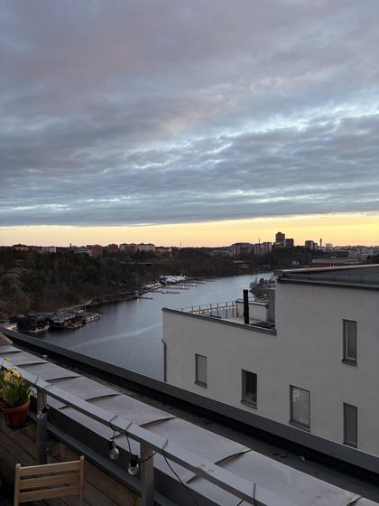 Balkong eller utsiktsbild