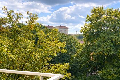 Balkong eller utsiktsbild