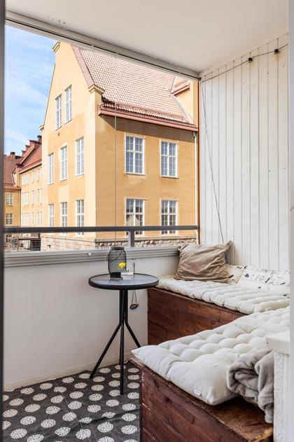 Balkong eller utsiktsbild