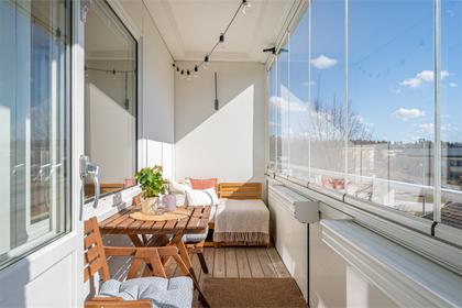 Balkong eller utsiktsbild