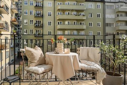 Balkong eller utsiktsbild